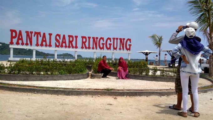 Pantai Sari Ringgung Rute Menuju Lokasi Dan Harga Tiket Masuk