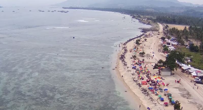 Pantai Sebalang Kutanya Lampung