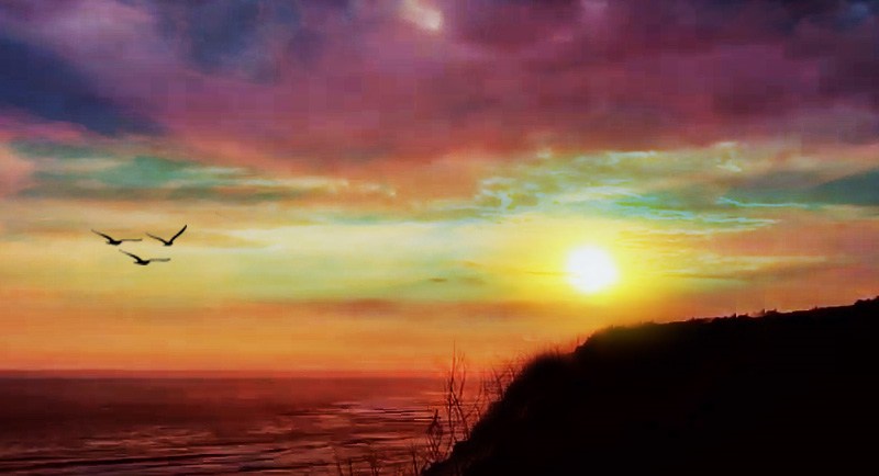 Sunset Di Pantai Gunung Payung